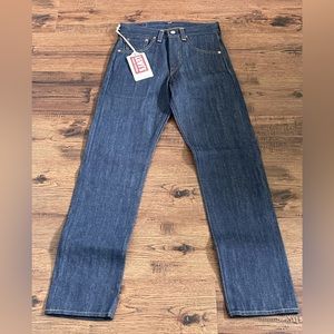 Levi's Men Straight Jeans - Dark Blue Denim